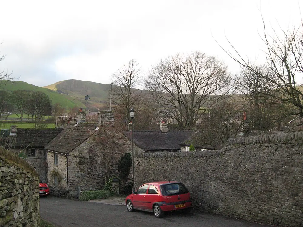 Pint in a Peak Village Pub