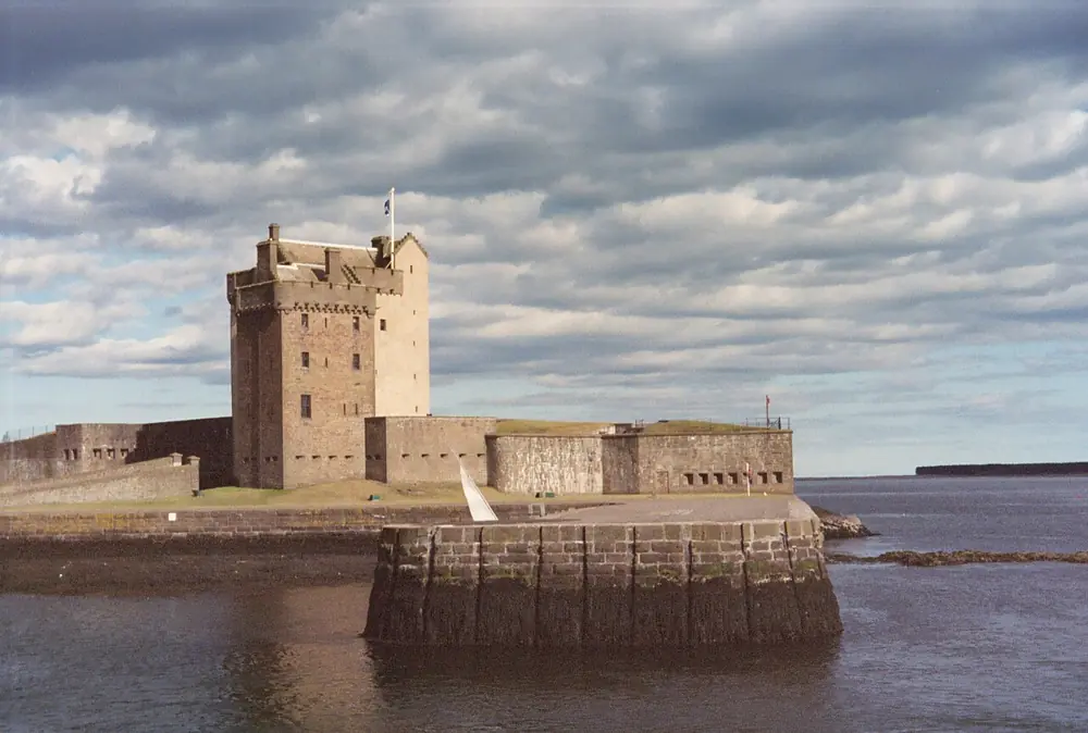 Broughty Ferry Castle and Beach