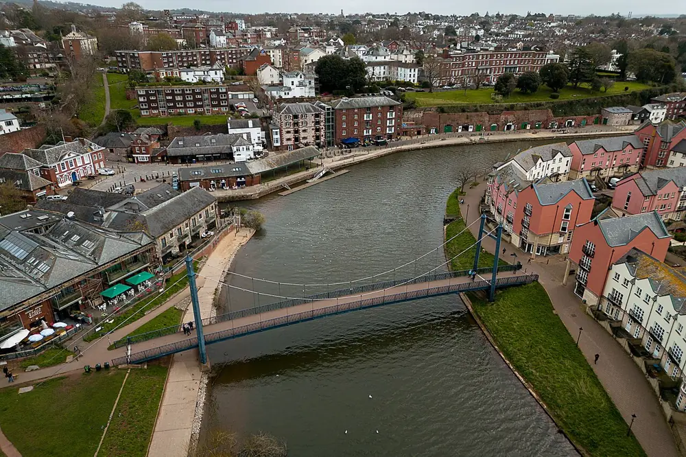 Paddle from Exeter Quay