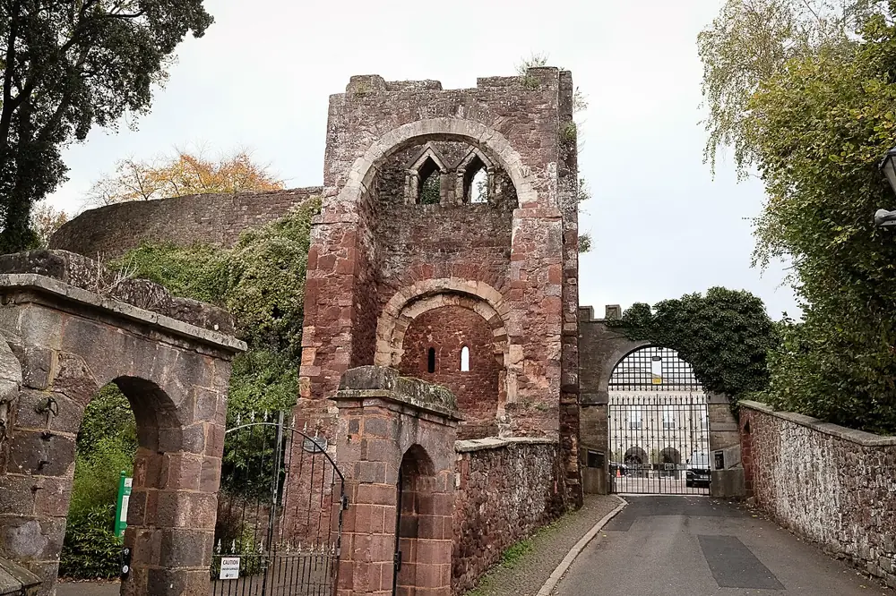 Rougemont Castle and Northernhay