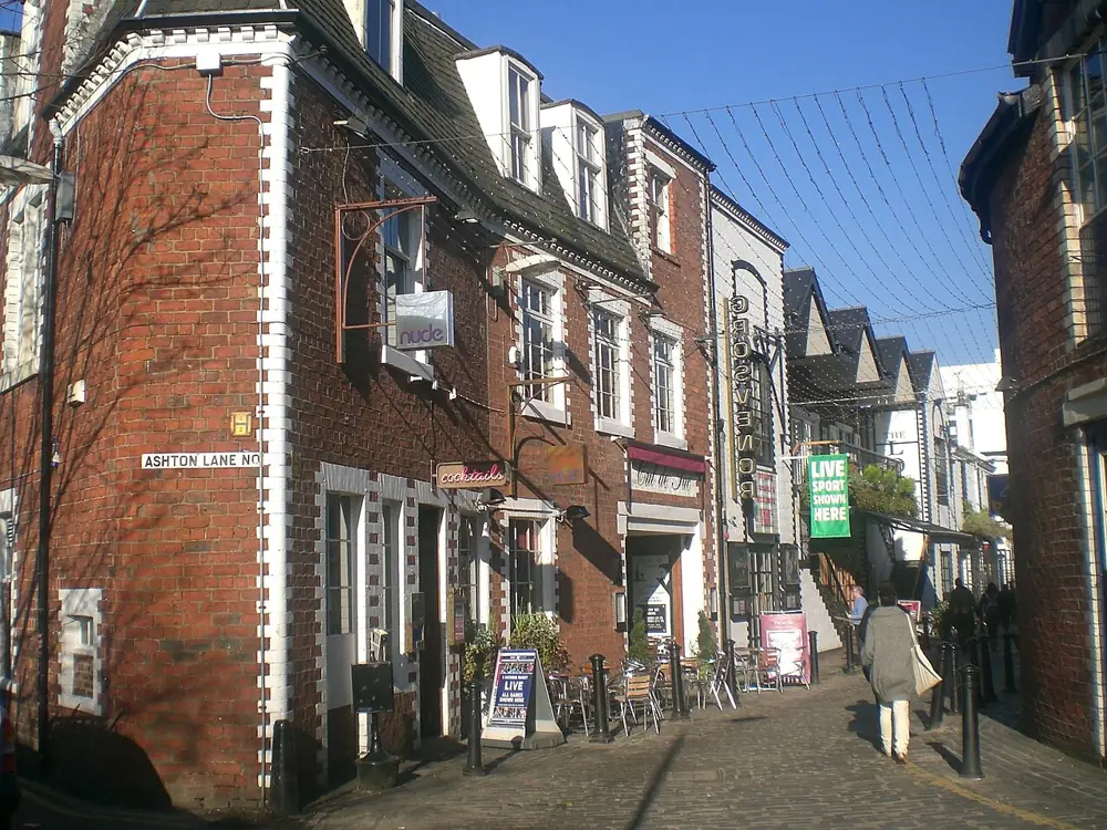 Fairy Lights on Ashton Lane