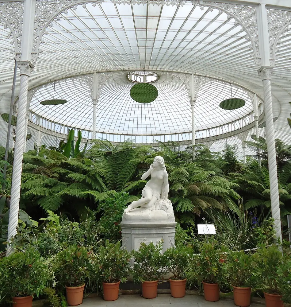 Glasshouses at the Botanic Gardens