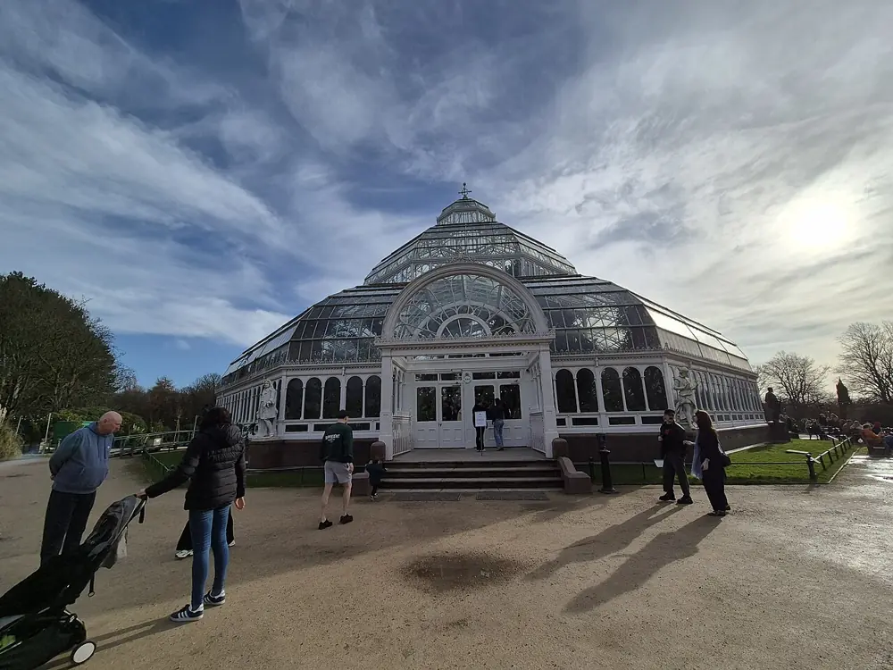 Palm House in Sefton Park