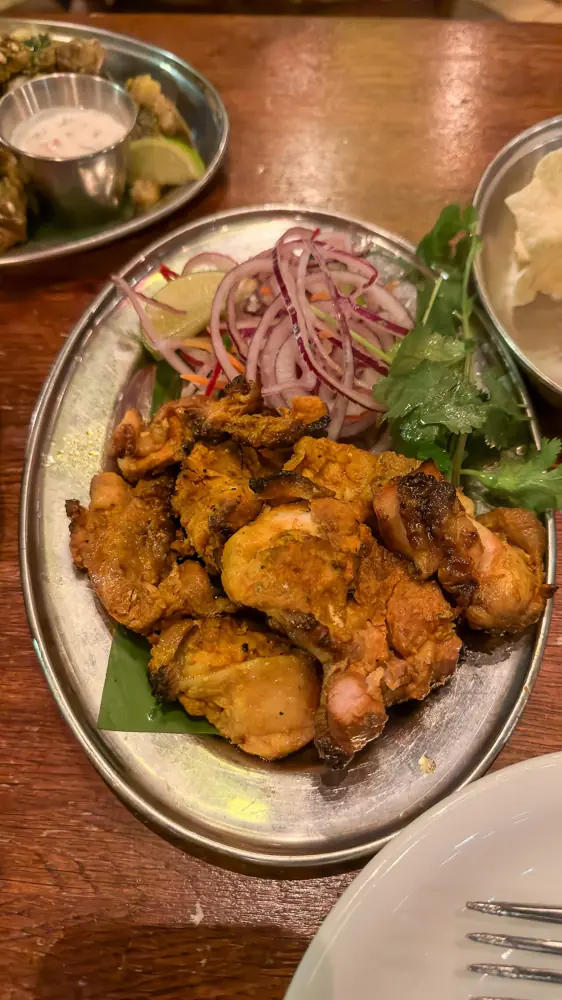 Bacon Naan at Dishoom