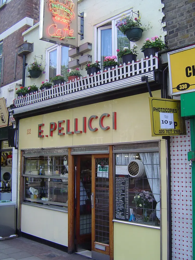 Fry-Up at E. Pellicci