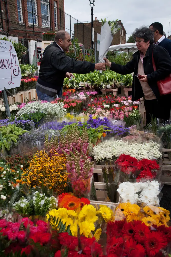 Sunday Flowers on Columbia Road