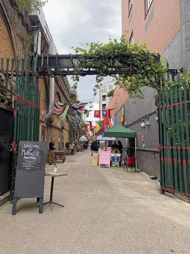 Weekend at Maltby Street