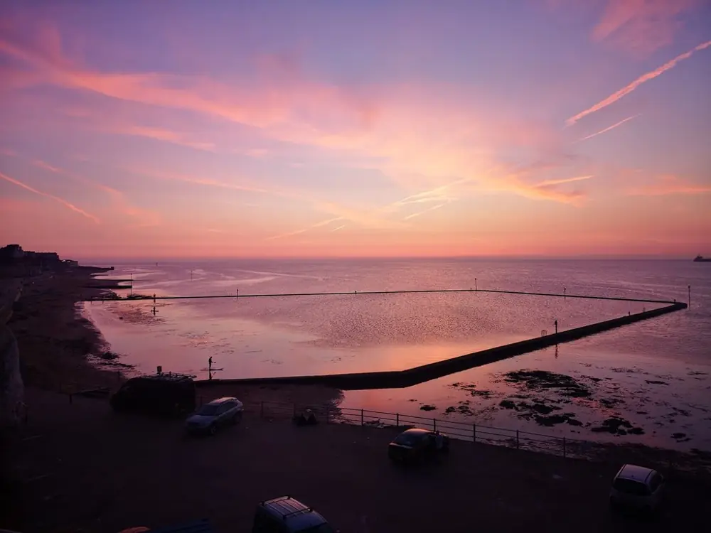 Swim in Walpole Bay Tidal Pool