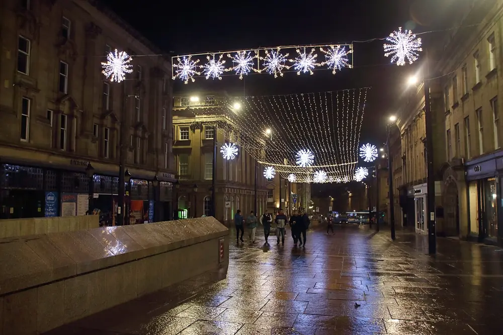 Grey Street and Grey's Monument