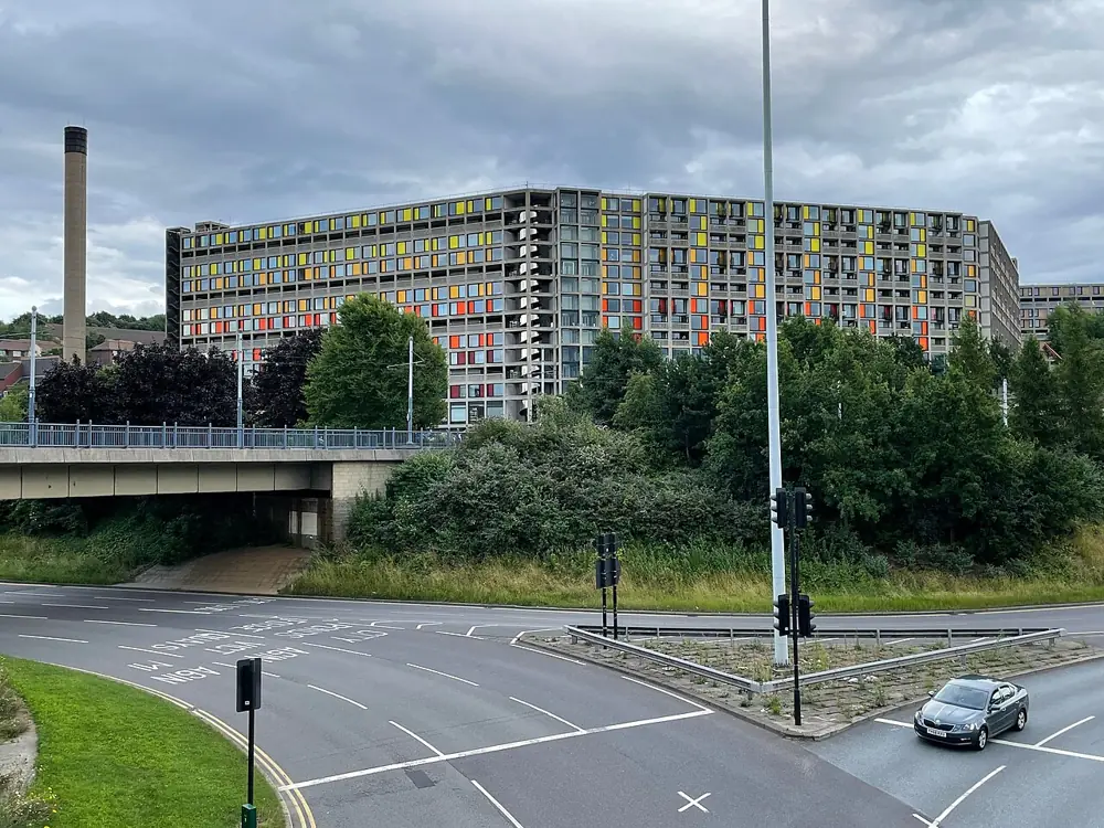 Park Hill and the 'I Love You' Bridge