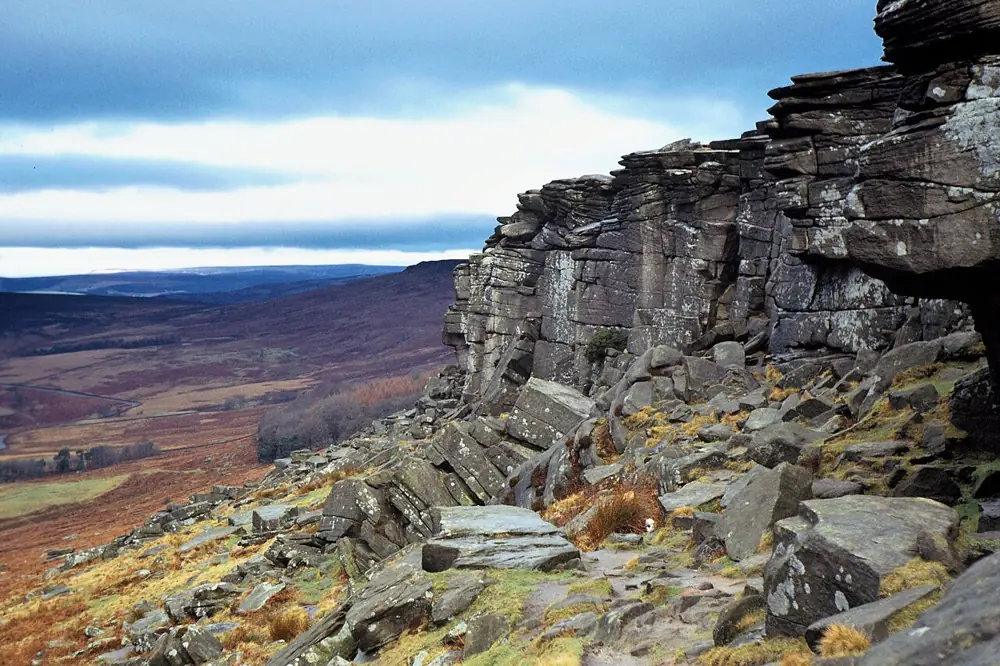Sunset at Stanage Edge
