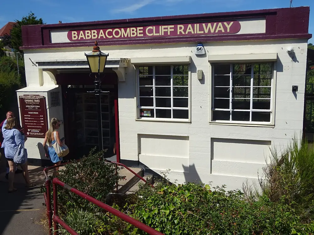 Ride the Babbacombe Cliff Railway