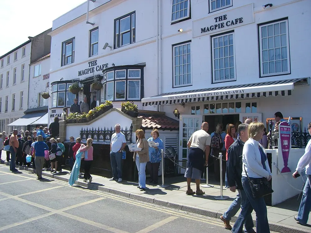 Fish and Chips at the Magpie