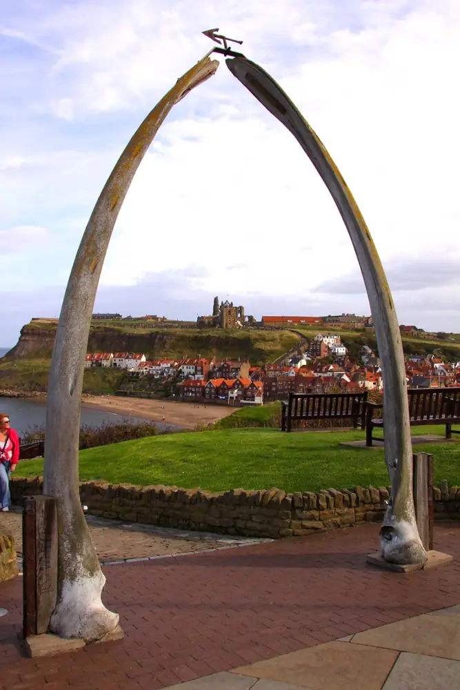Sunset at the Whale Bone Arch