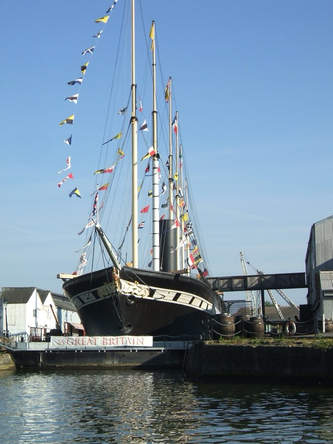 Board the SS Great Britain