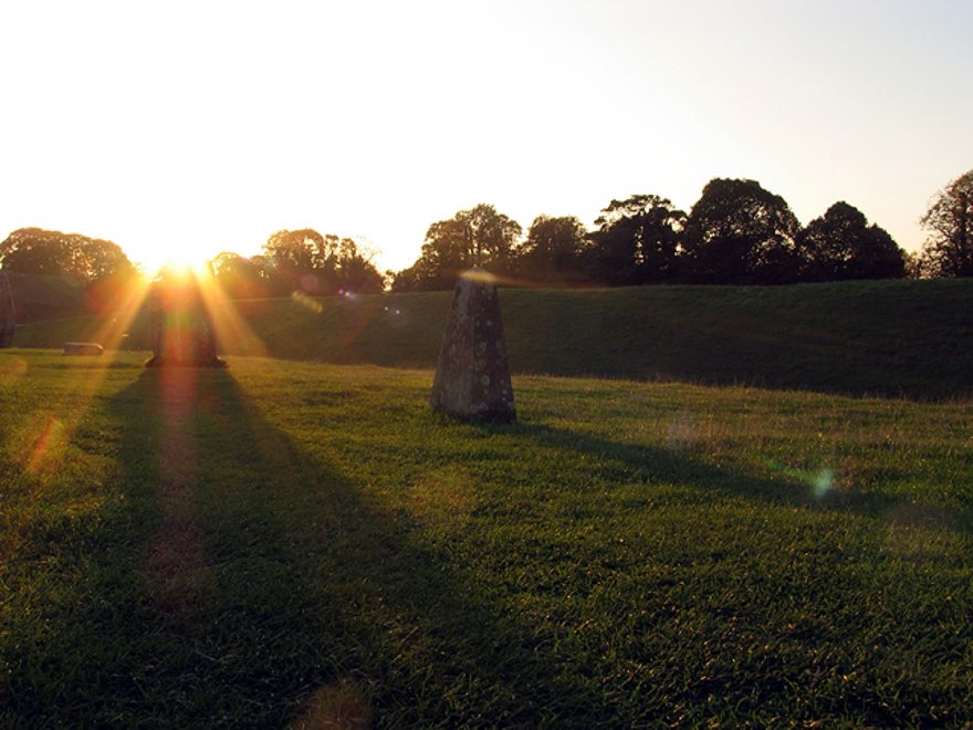 Sunset at Avebury
